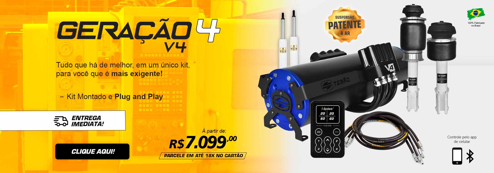 Suspensão de Ar Geração 4
