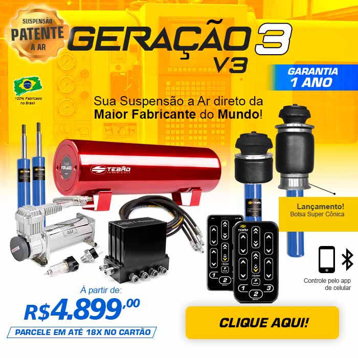 Suspensão a Ar Geração 3 - Responsive